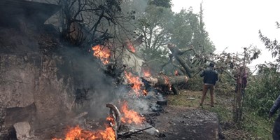 सीडीएस जनरल बिपिन रावत का हेलिकॉप्टर दुर्घटनाग्रस्त, सवार 14 में से 13 लोगों की मौत की पुष्टि